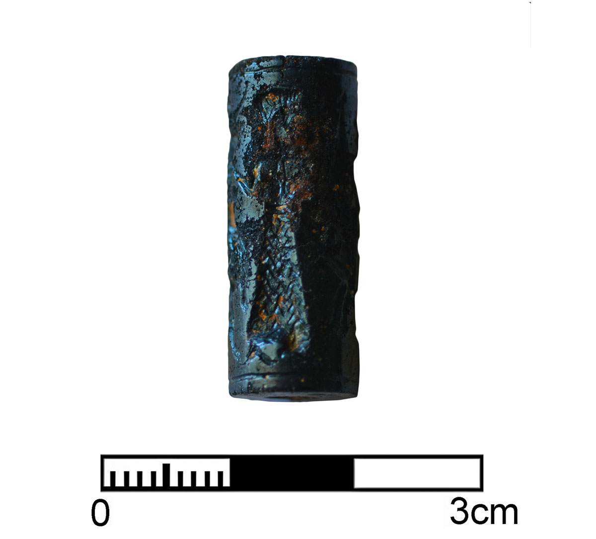Syrian cylinder seal of haematite.