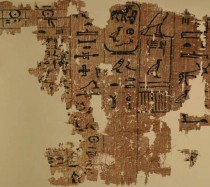 Oldest Egyptian papyri on display at the Egyptian Museum