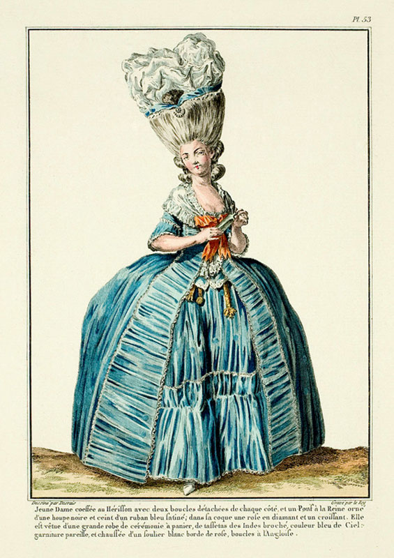 The whims of fashion in 18th century France