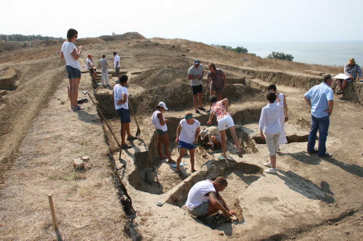 The necropolis of Phanagoria.