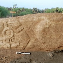 Field Museum scientists unearth centuries-old crocodile stone