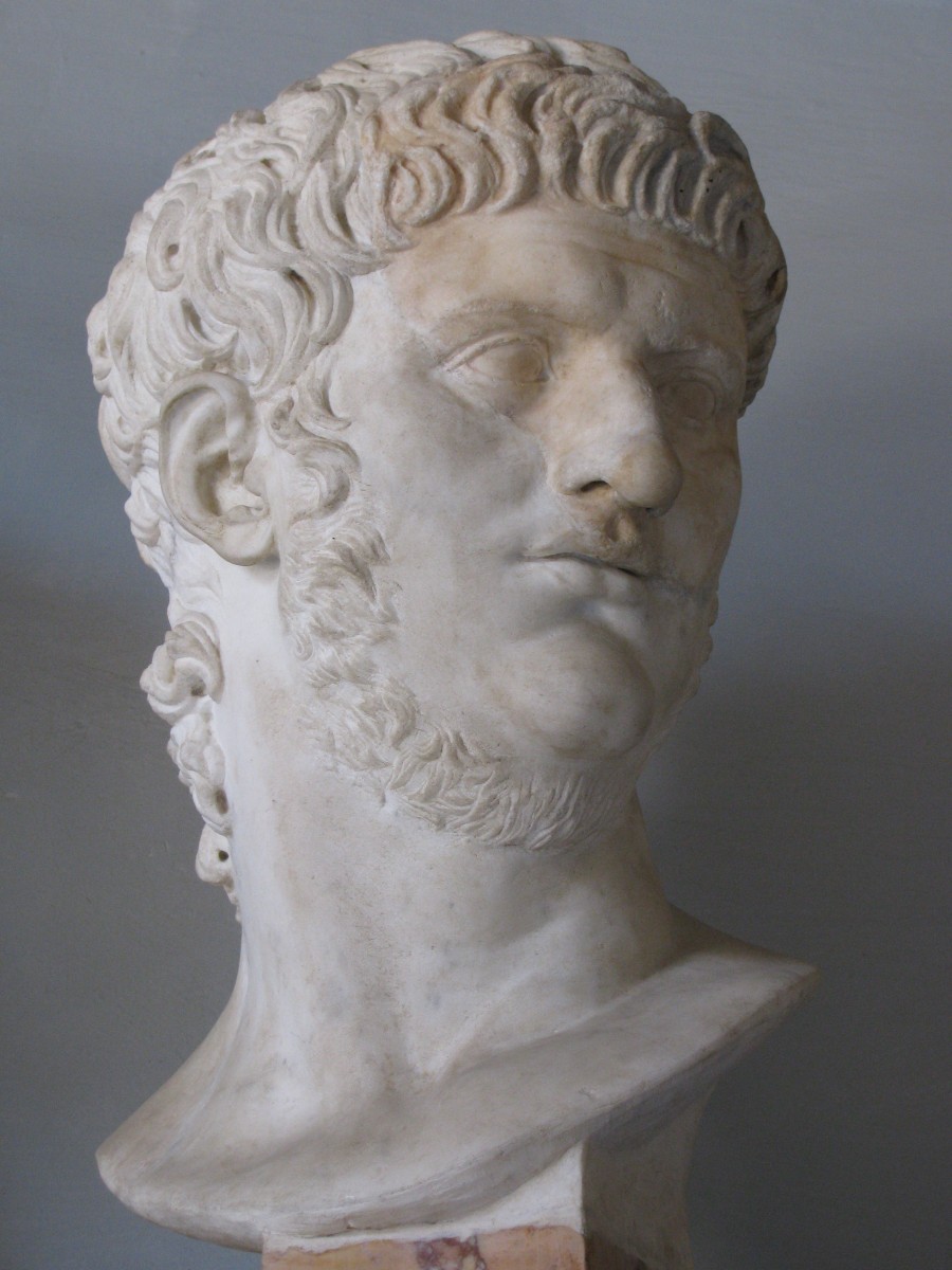 Bust of Nero at the Capitoline Museum, Rome.