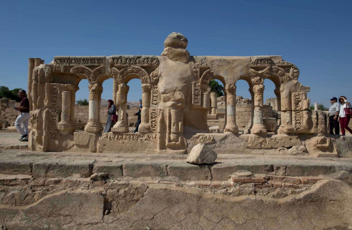 Hisham's Palace. Photo Credit: AP/Nasser Nasser/The History Blog.