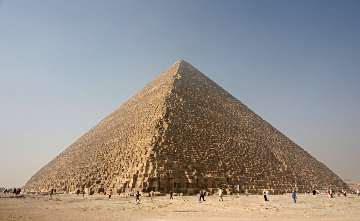 The Khufu Pyramid.