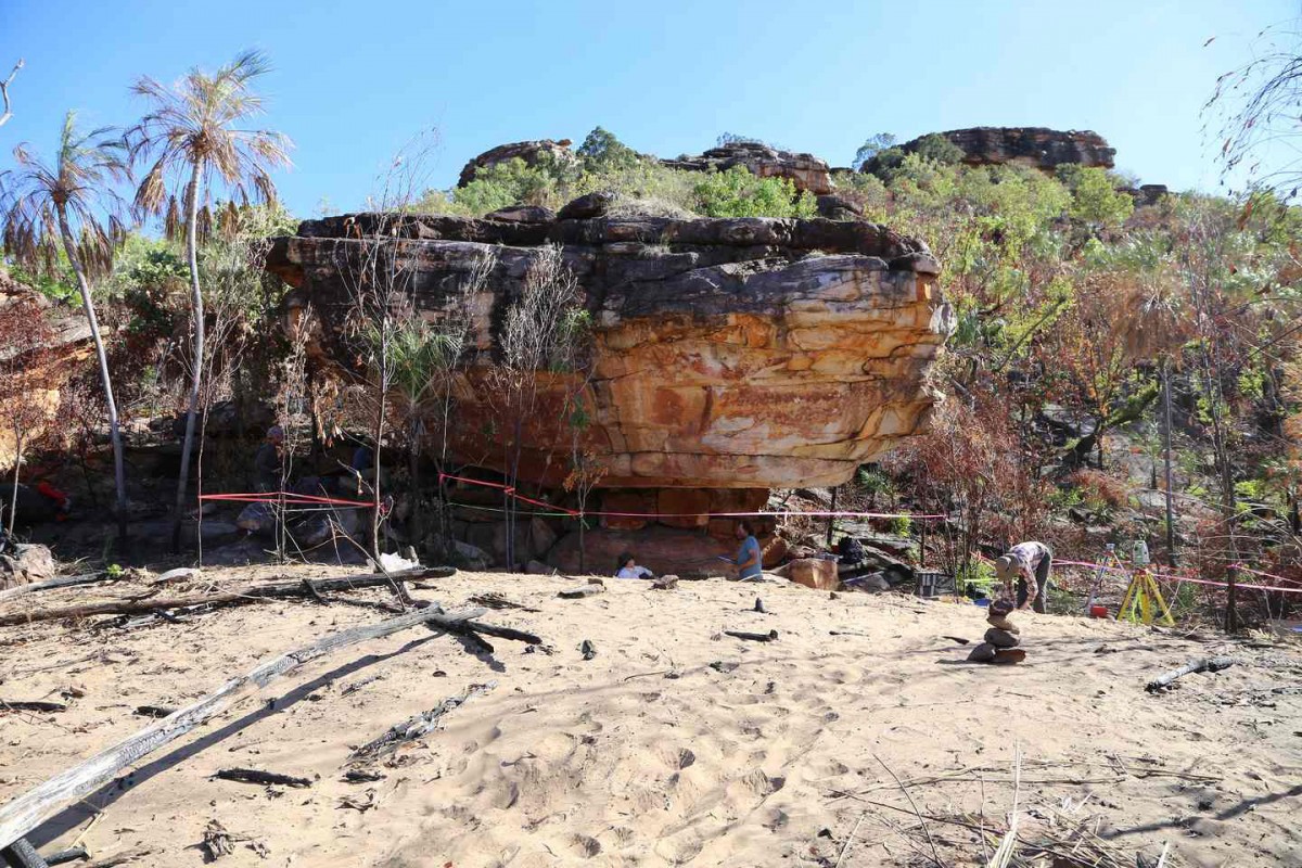 An overview of the Drysdale river site.
Photo Credit: The Guardian/University of Western Australia.