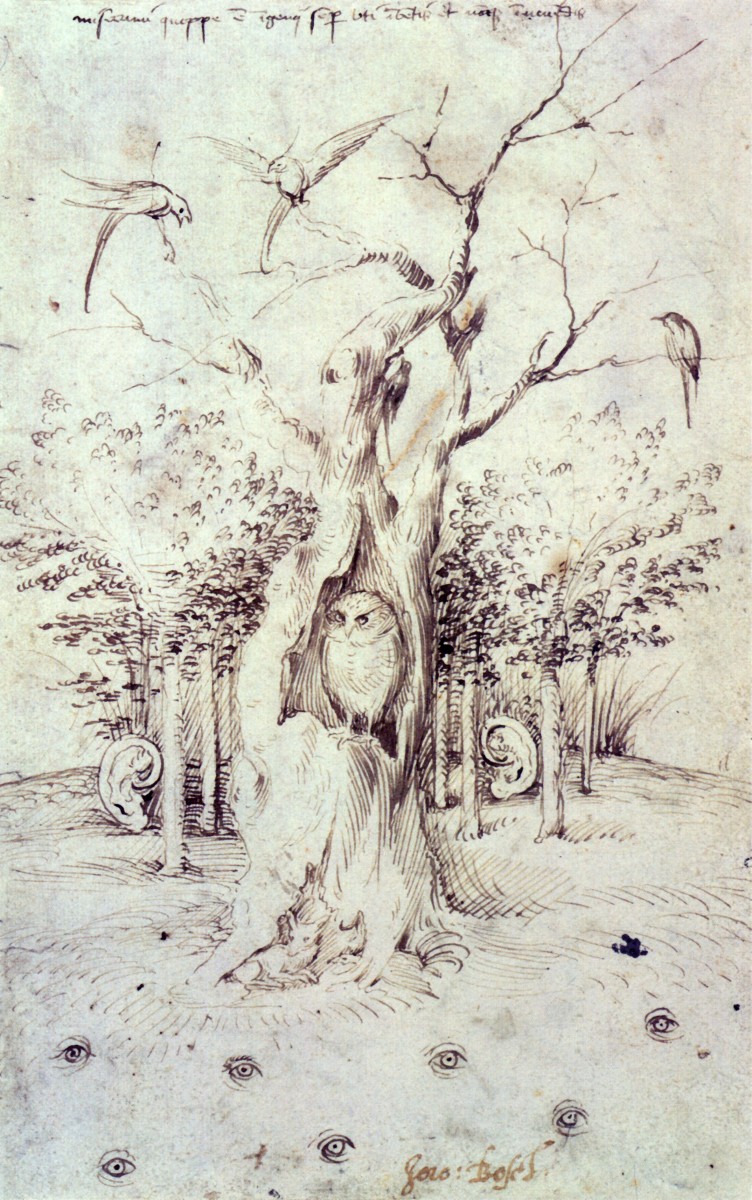 Hieronymus Bosch, The Field Has Eyes, The Wood Has Ears, c. 1500-05 ©Staatliche Museen zu Berlin, Kupferstichkabinett 