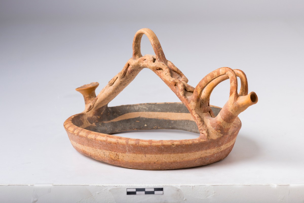 The ring vessel was part of Mr. Christakis Hadjiprodromou’s registered private collection that was kept in his house in Ammochostos (Famagusta) prior to the Turkish invasion in 1974.