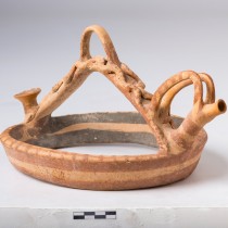 Ancient Cypriot clay ring-vase repatriated to Cyprus from the UK