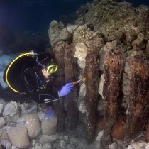 Underwater archaeological surveys of the ancient harbour at Lechaion