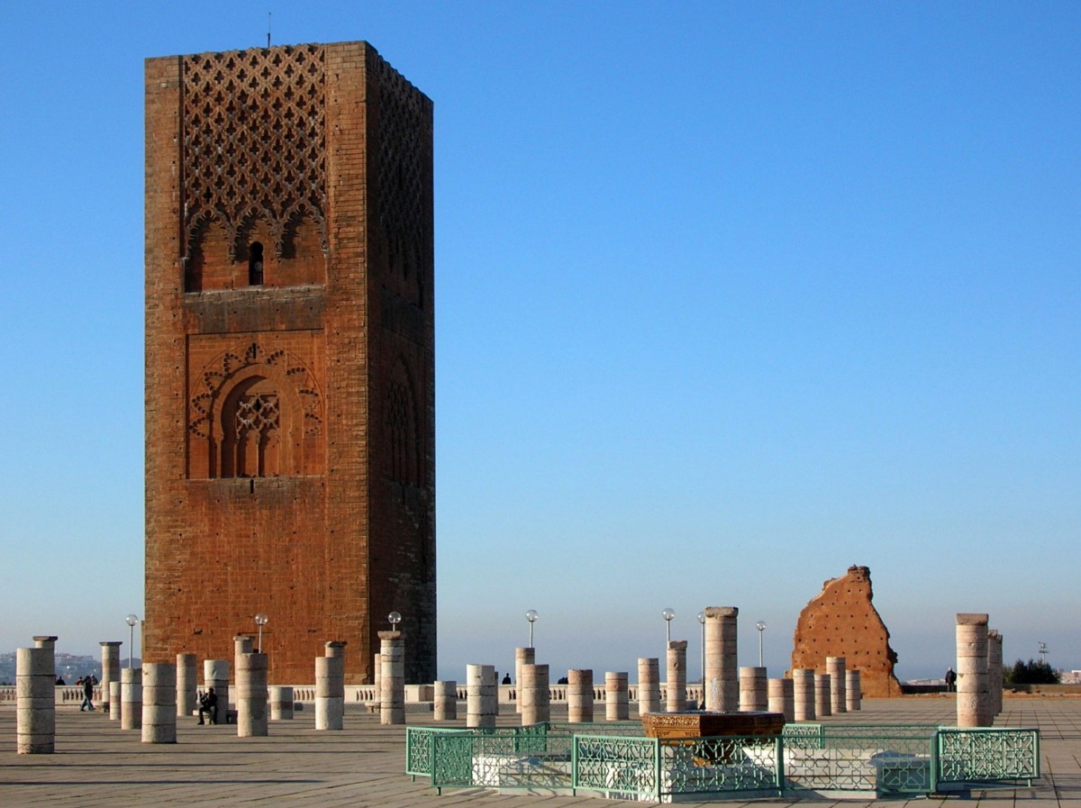 Hassan Tower, Rabat, Morocco.