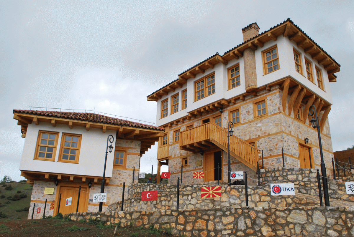 The Ali Riza Efendi House, which belonged to Mustafa Kemal Ataturk, located in FYROM has been restored. Photo Credit: Wikipedia.