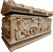 Roman sarcophagus depicting 12 Labours of Hercules to be returned to Turkey