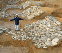 Jumble of stones found in Japan dig were a burial mound
