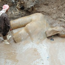 Two Ramesside statues have been revealed in Matariya