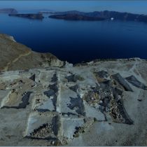 Investigating the outskirts of the prehistoric town at Akrotiri, Thera