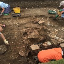 Private Roman bath house is found under city park