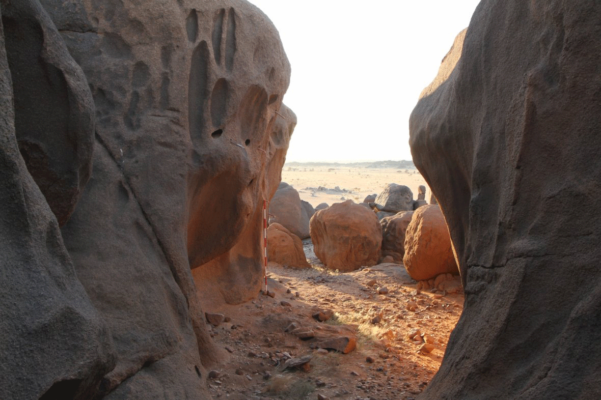 Dating the holes in the rocks is challenging for archaeologists. Photo Credit: Ladislav Varadzin, 2015/IB Times.