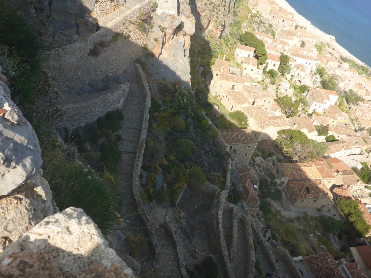 The castle town of Monemvasia