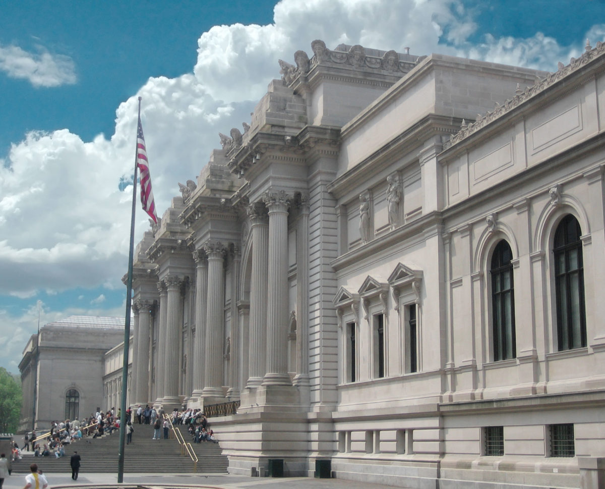 The Metropolitan Museum of Art in  New York.