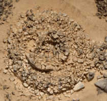 Stone tombs have been found in Jordan desert