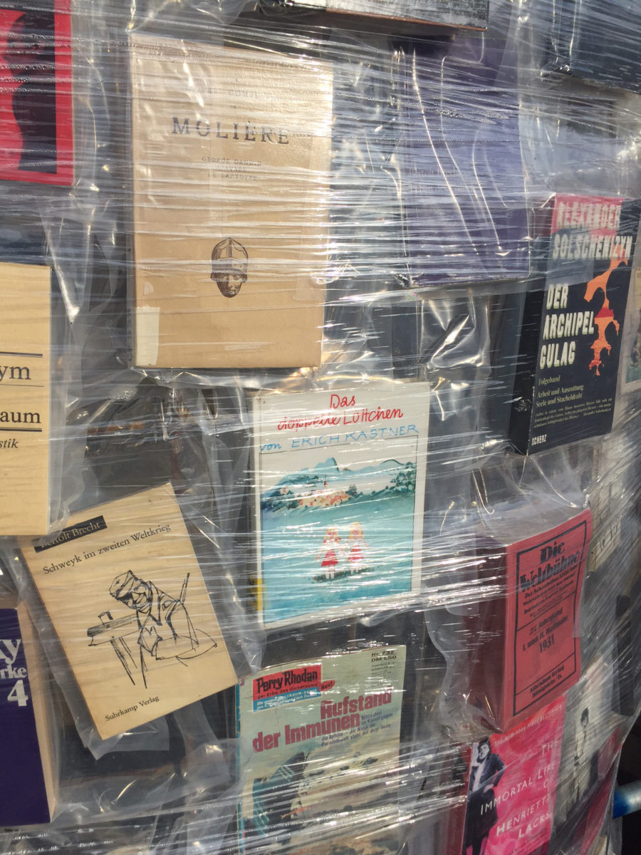 The Parthenon of Books, 2017 (detail). Photo credit: K. Charatzopoulou