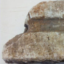 Fragment of stone water pipe repatriated to Greece from Germany