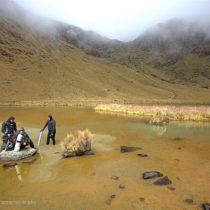 Polish divers search lakes near Machu Picchu for traces of Inca ritual activity