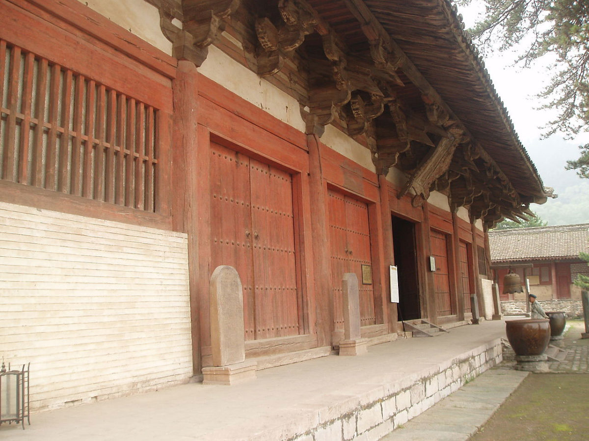 Exterior view of the Great East Hall of the Foguang Temple (photo: Wikipedia). 