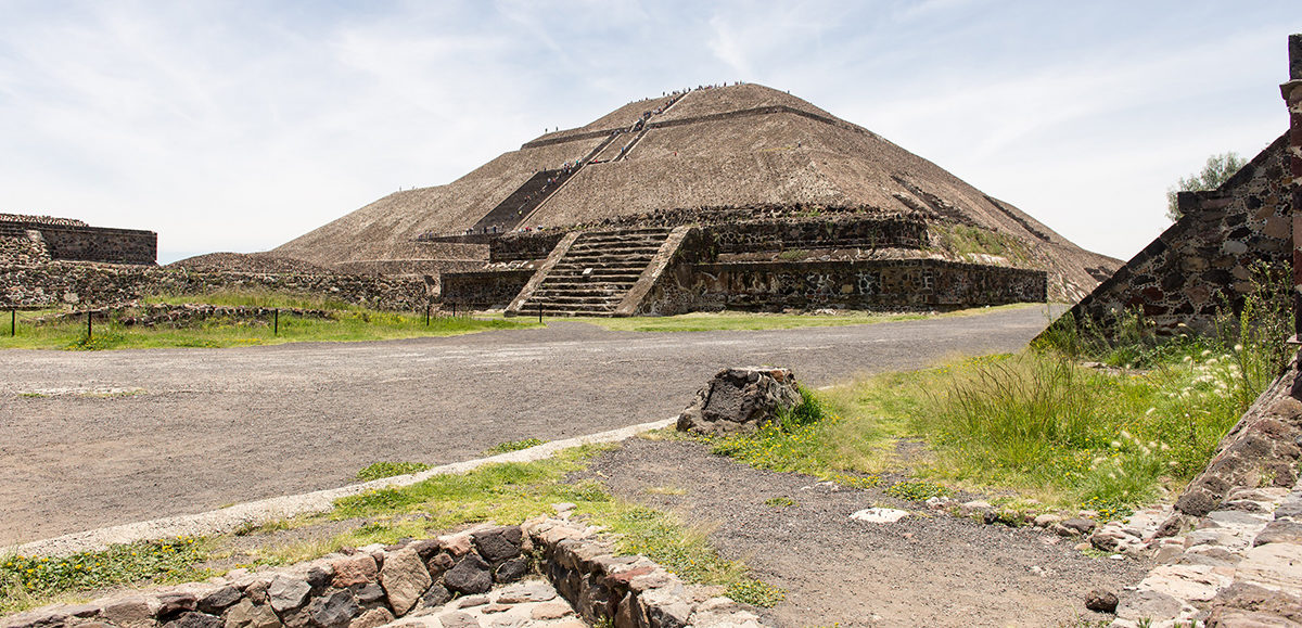 The site of Teotihuacan.