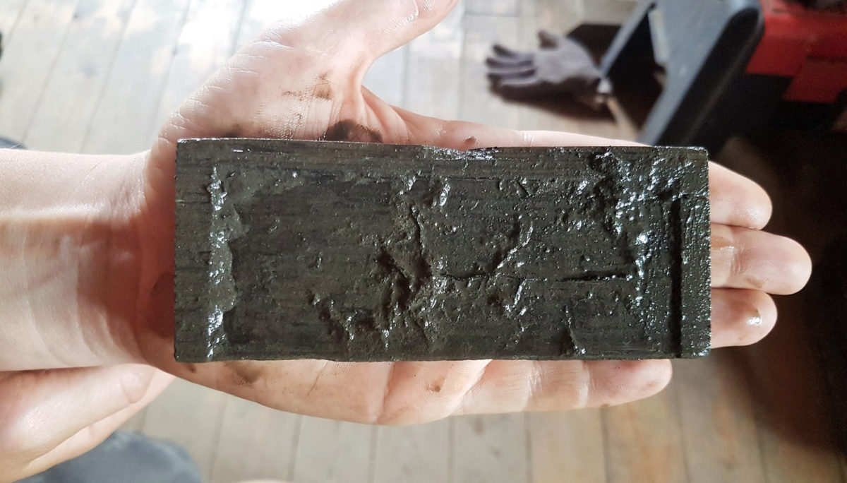 These incredibly rare and fragile wafer-thin pieces of wood are often less than 2mm in thickness and about the size of modern day postcards. Image credit: Vindolanda Trust Chesterholm Museum