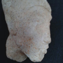 An Akhenaten of gypsum has been revealed in Tell el Amarna’s Great Aten Temple