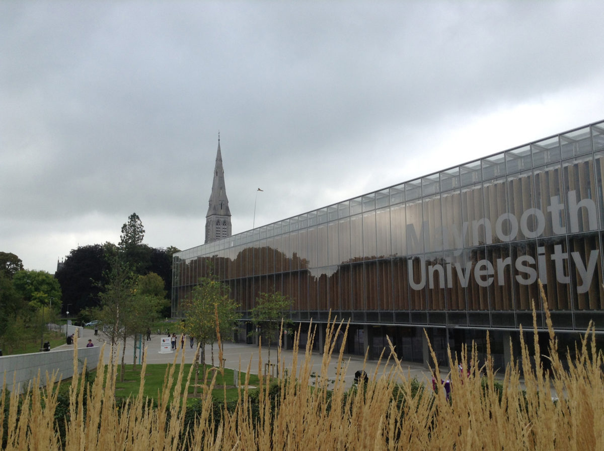 Pope St. John Paul II Library on Maynooth University's South Campus.