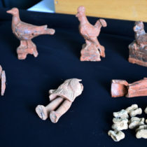 Toys recovered from tombs in ancient Greek city of Parion