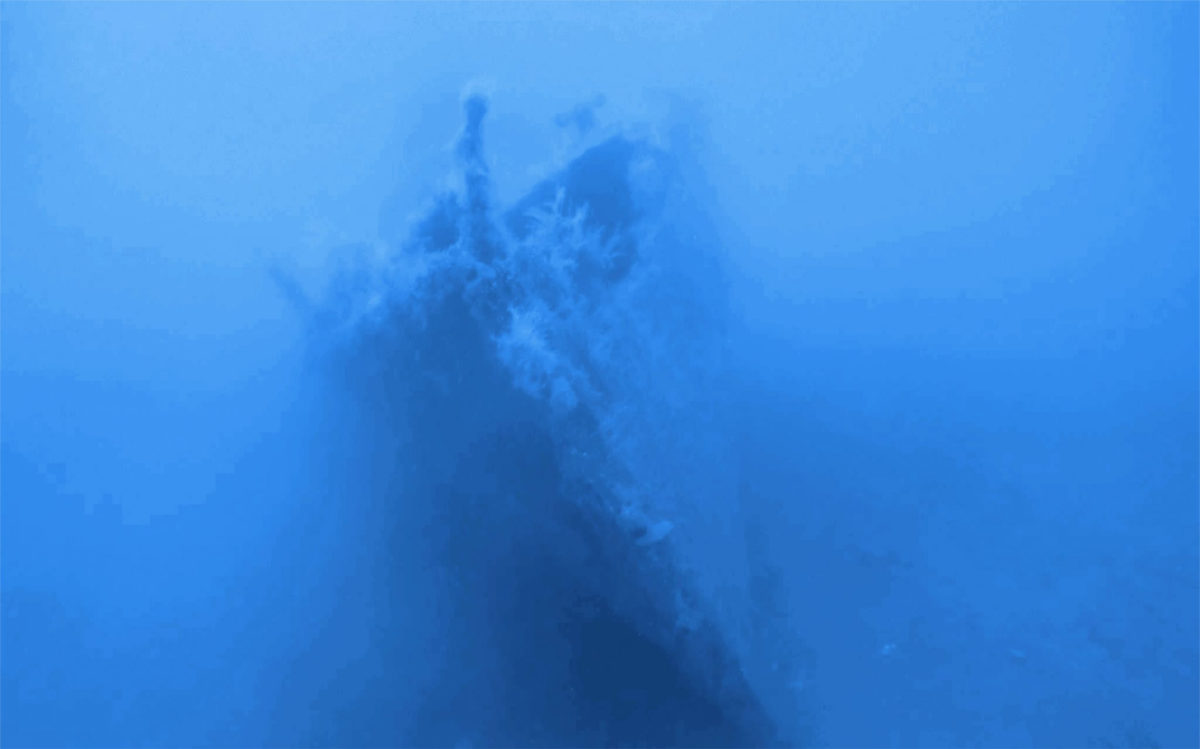 Orkney Research Centre for Archaeology (ORCA), the University of the Highlands and Islands Archaeology Institute and SULA Diving can now confirm the position of the missing HMS Royal Oak steam pinnace. Image credit: Wayne Allen