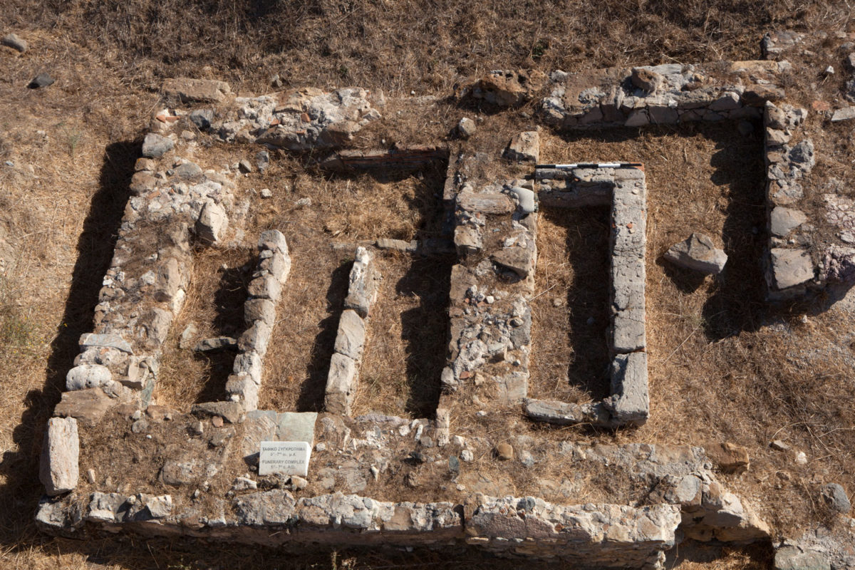 A funerary complex in Ancient Alasarna. 