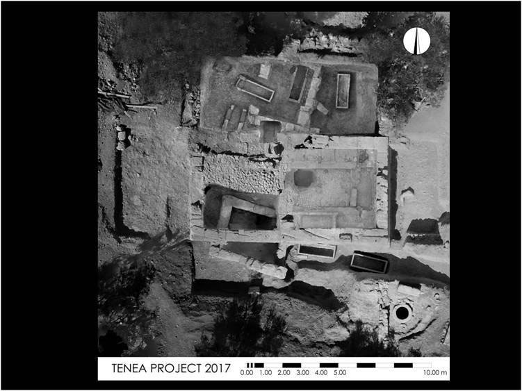Finds from excavations at Ancient Tenea conducted for the fifth consecutive year, headed by Dr Elena Korka (photo: Ministry of Culture and Sports).