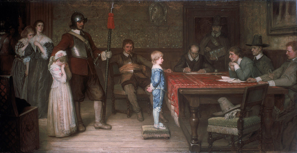 William Frederick Yeams, “And when did you last see your father?”, 1878, oil on canvas. Walker Art Gallery. 