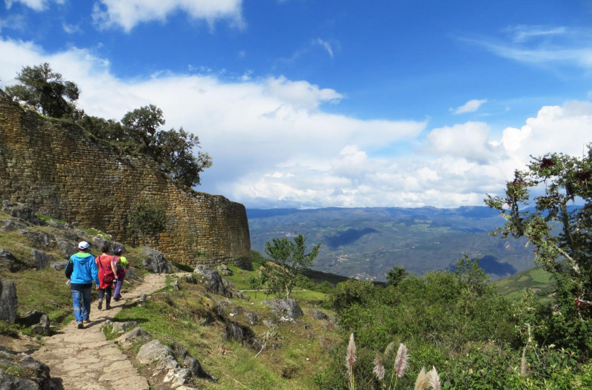 The fortress of Kuelap, popularly known as 'the Machu Picchu of the north,' dominates the landscape at an elevation of 3,000 meters. Credit: Chiara Barbieri