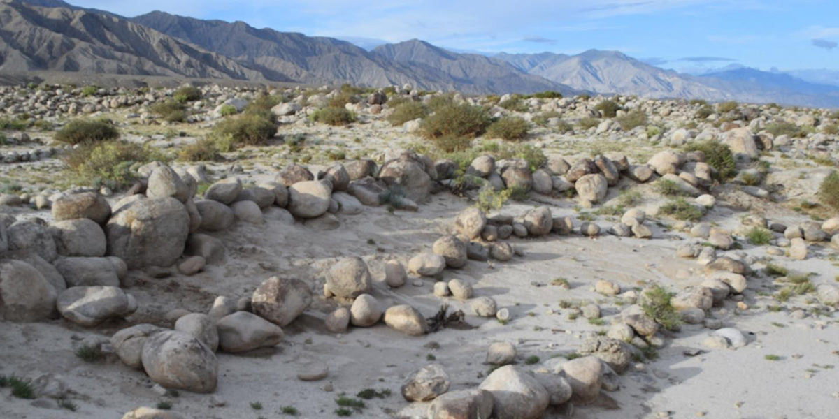 An ancient irrigation system along the Tian Shan Mountains of China allowed the cultivation of crops in one of the world’s driest climates. Credit image: Courtesy of Yuqi Li, Washington University St. Louis. 