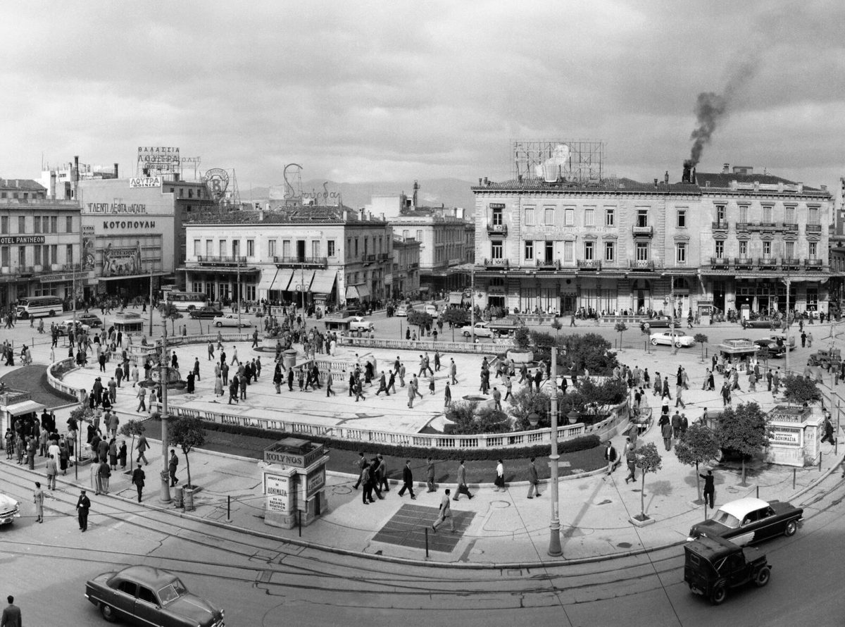 Dimitrios Harissiadis, Omonia Square, 1955.