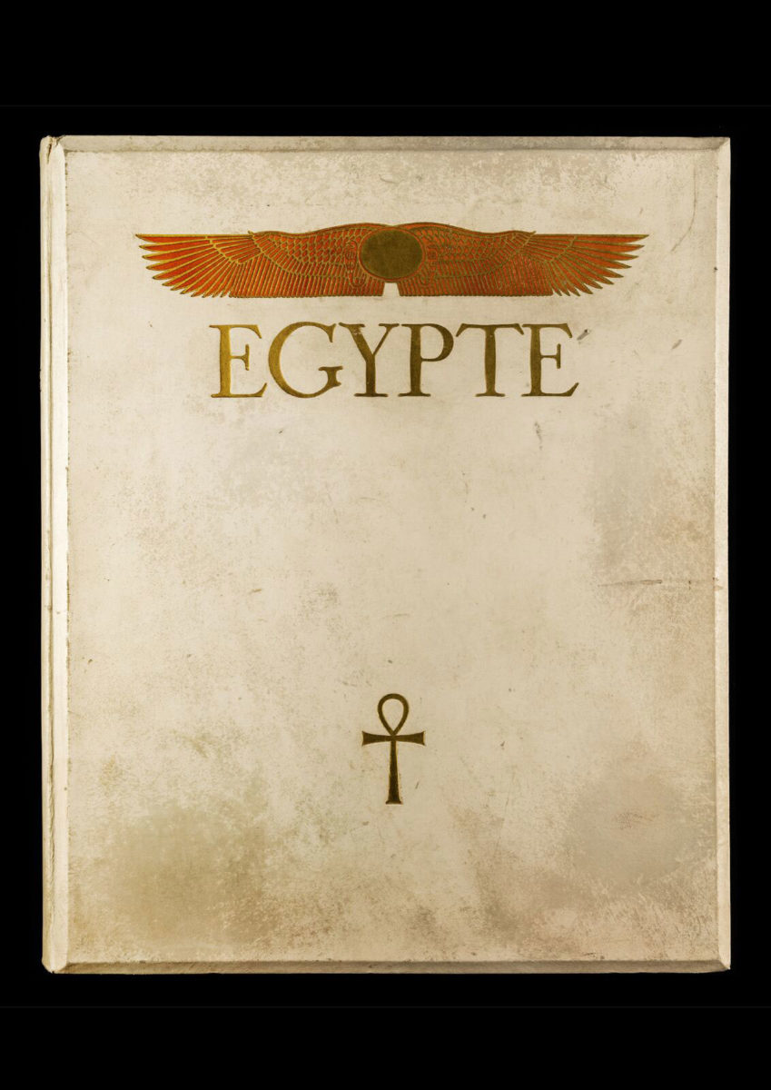 The cover of the book Égypte, published by Paul Trembley in Geneva (1932).