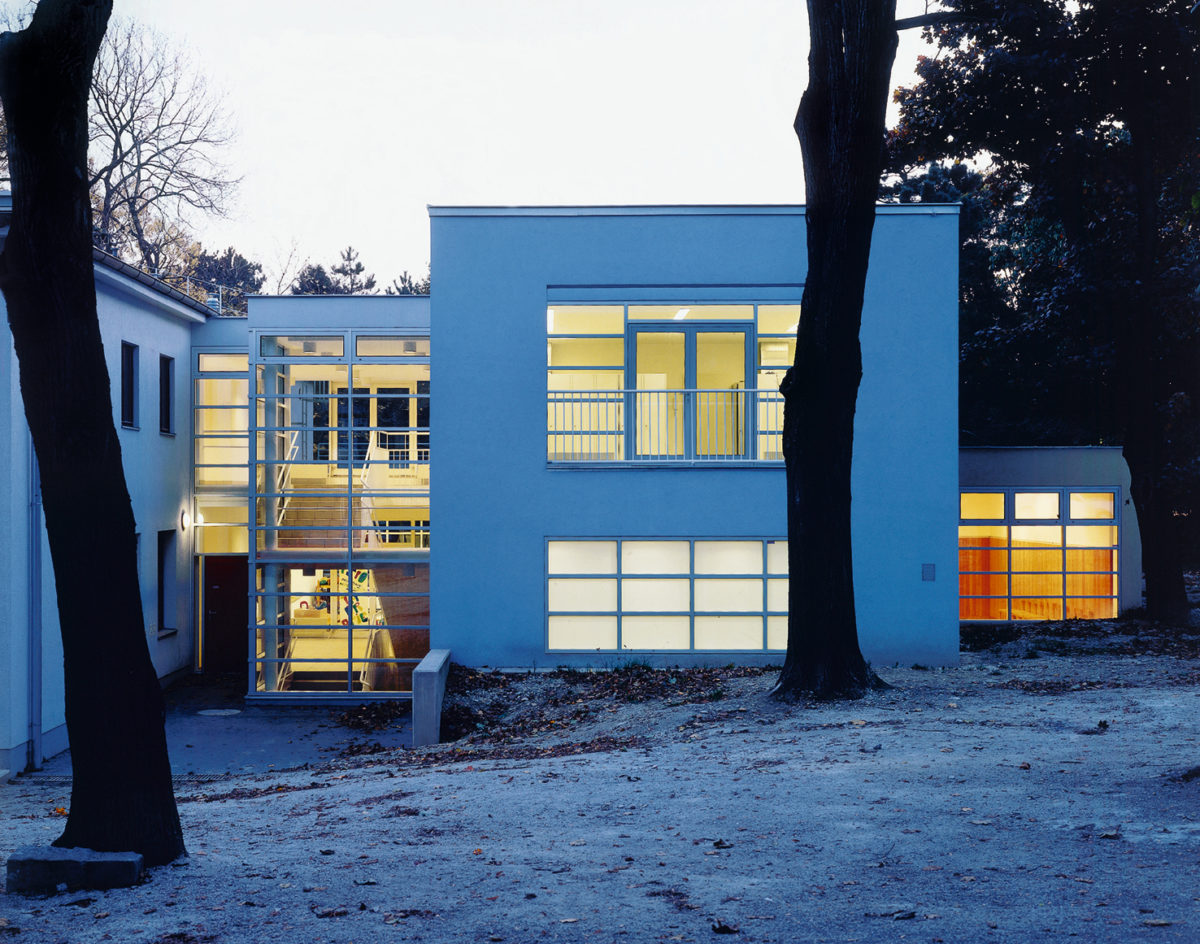 Conversion and extension of Schweizerspende nursery in Vienna, 1993-1995.