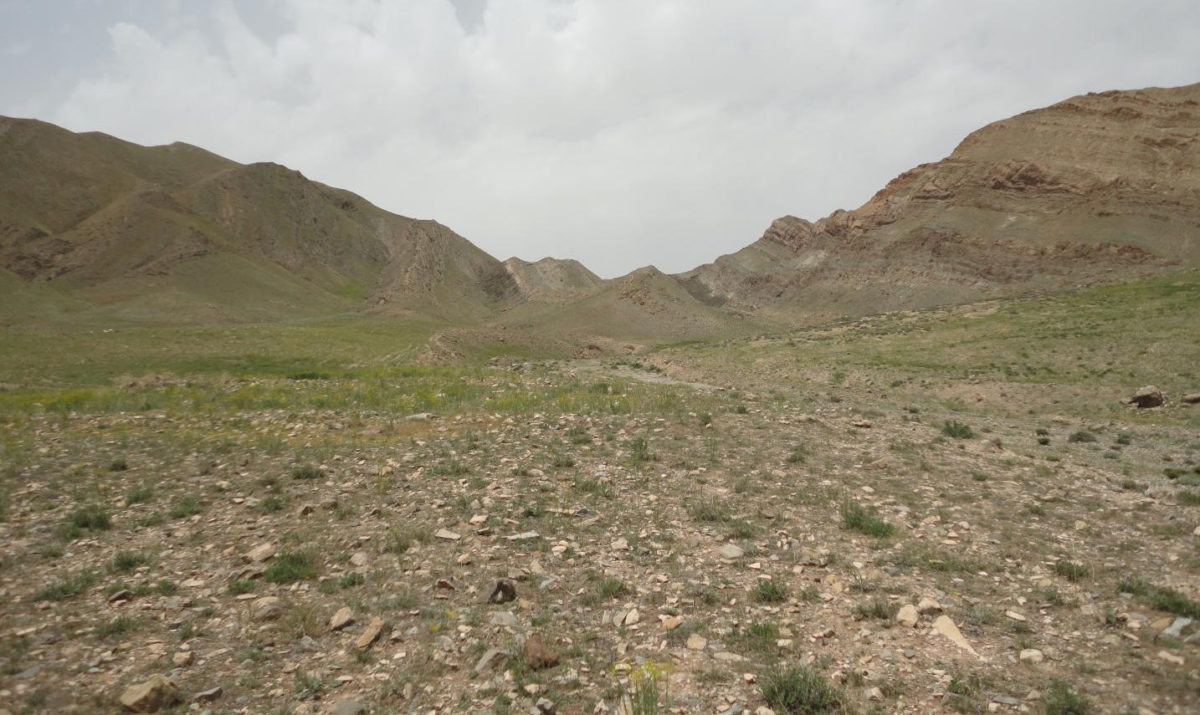 This is the collection site for the sediments used in this study, located near the village of Zal in East Azerbaijan Province, Iran. Image credit: Sylvain Richoz
