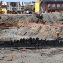 Three ships used as landfill in 18-century Virginia have been found
