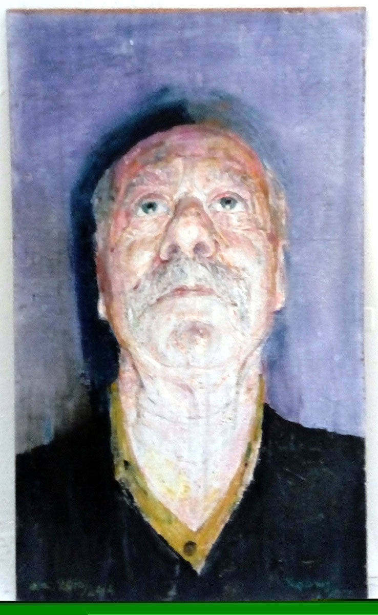 Work of Chronis Botsoglou from the exhibition “Painted Memories”. © courtesy of the artist