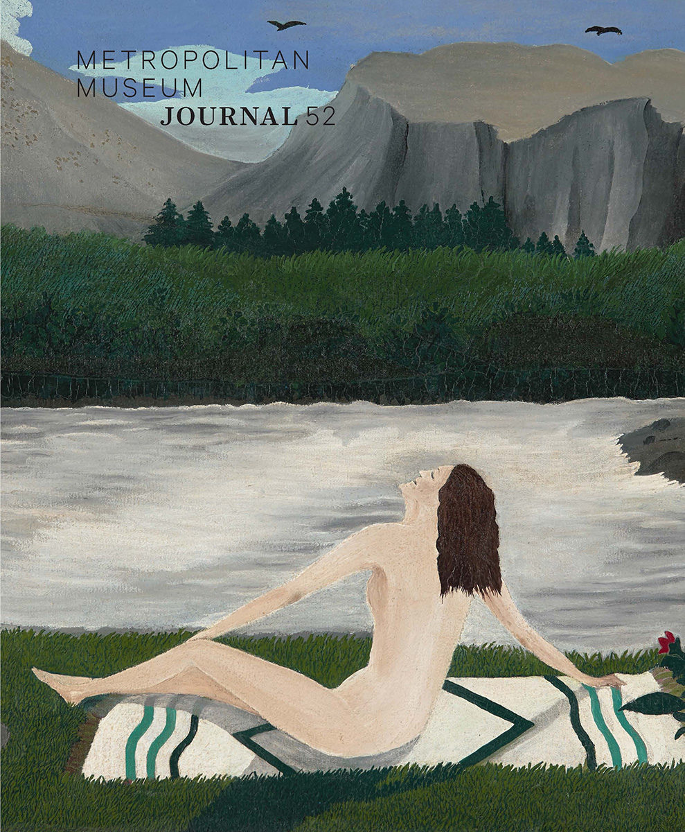 Cover of issue 52 of the Metropolitan Museum Journal.