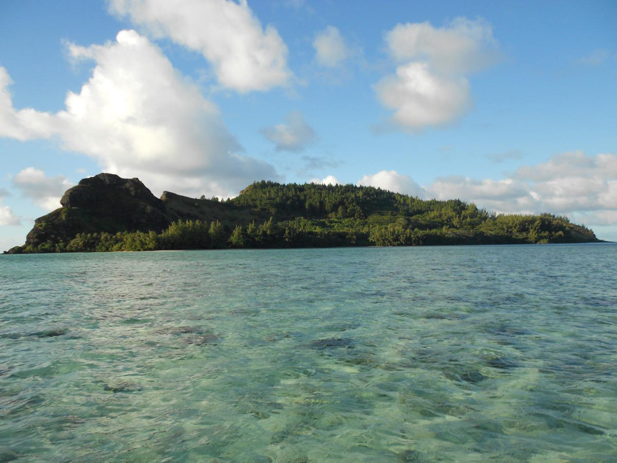 Agakauitai Island in the Gambier Archipelago (Mangareva). Credit: Jillian A. Swift