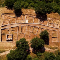 An ancient city at Palatiano, Kilkis