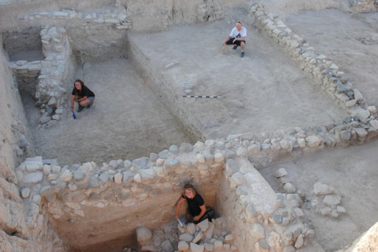 Politiko-Troullia: View of the 2010 excavation. 
