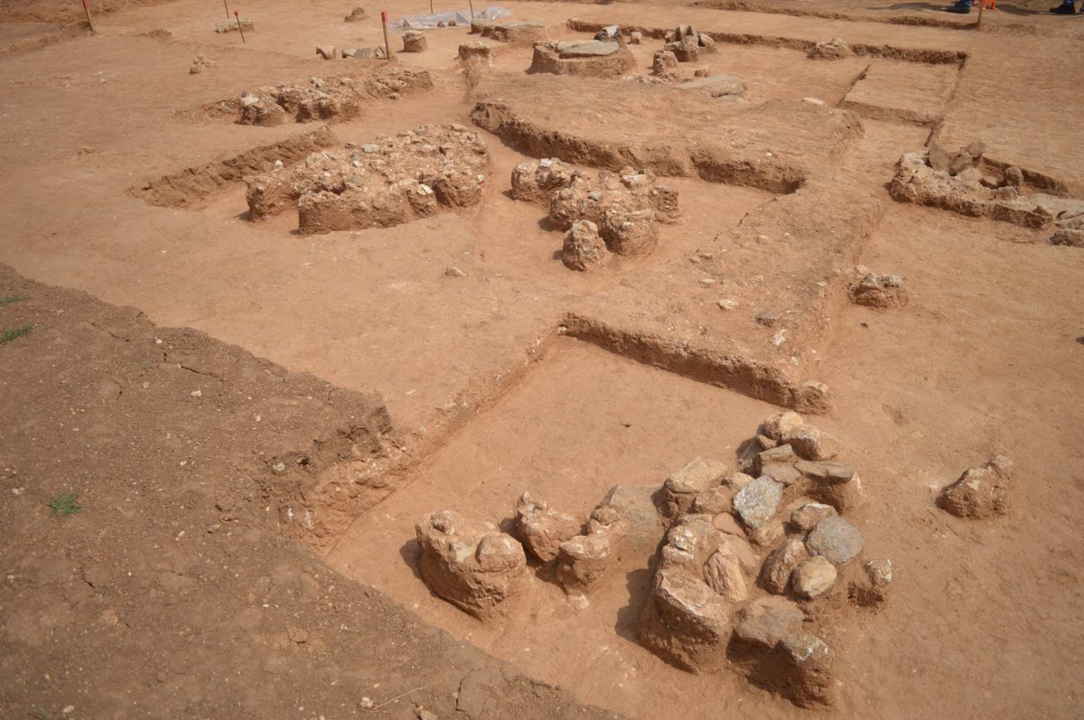 Assiros, early Christian graveyard.